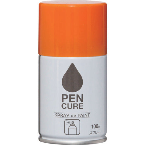 ニッぺ ペンキュア SPRAY de PAINT 100ml キャロットオレンジ HB003−100 4976124354083 1 本