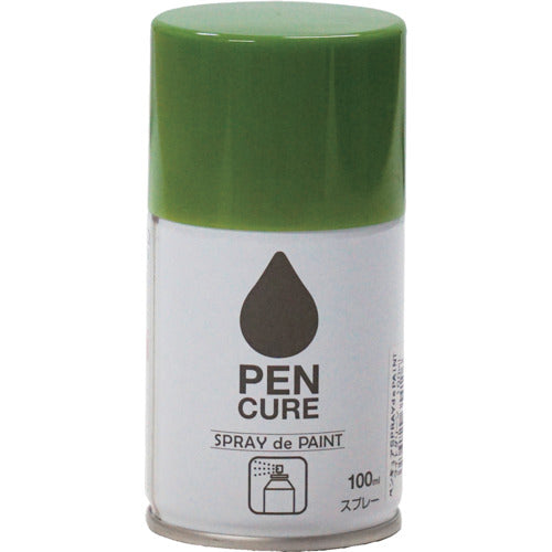 ニッぺ ペンキュア SPRAY de PAINT 100ml ライトグリーン HB012−100 4976124354106 1 本