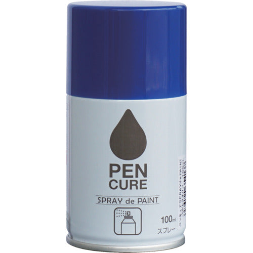 ニッぺ ペンキュア SPRAY de PAINT 100ml ウルトラマリン HB019−100 4976124354137 1 本