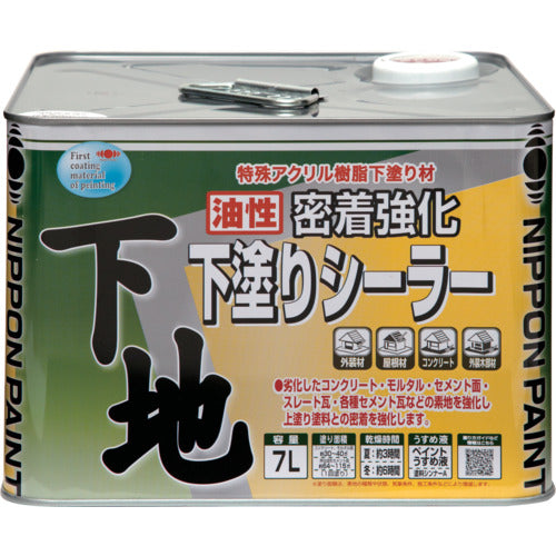 니페 유성 밀착 강화 밑칠 실러 7L 황갈색 HY001-7 4976124400681 1캔