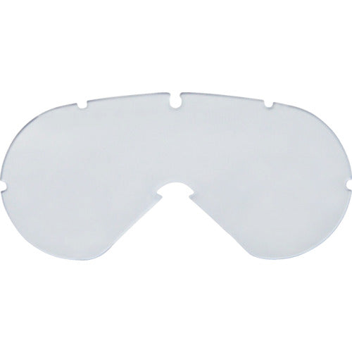 YAMAMOTO ゴグル型保護めがね YG−506 ミストレス用スペアレンズ YG-506 M(SP) 1 枚