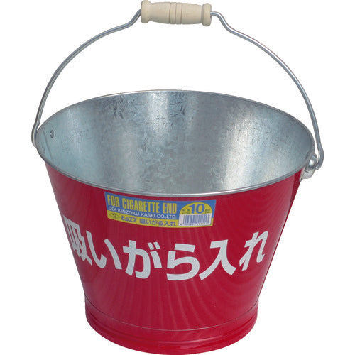 ヒシエス トタン吸殻バケツ TSBK 1 個