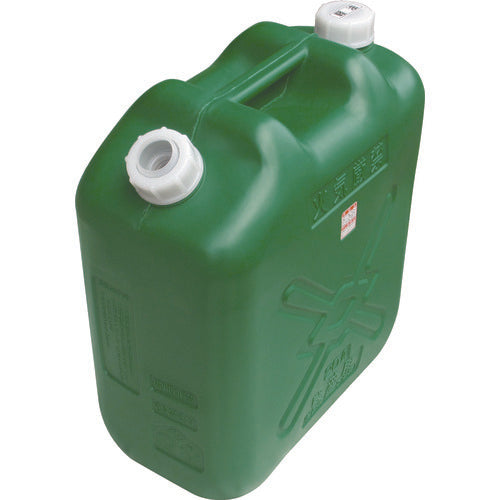 HISHIES Light Oil Can 20L Slim Green KY-20S 1 pc