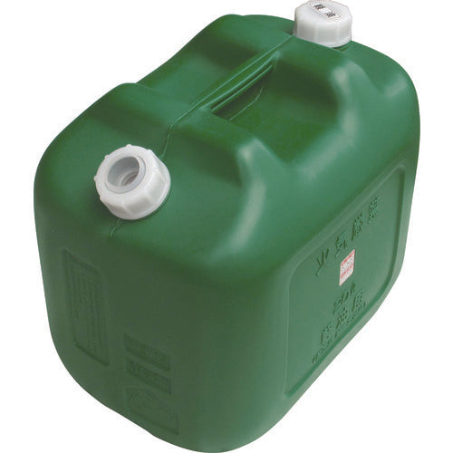 히시에스 경유캔 20L와이드 그린 KY-20W 1개