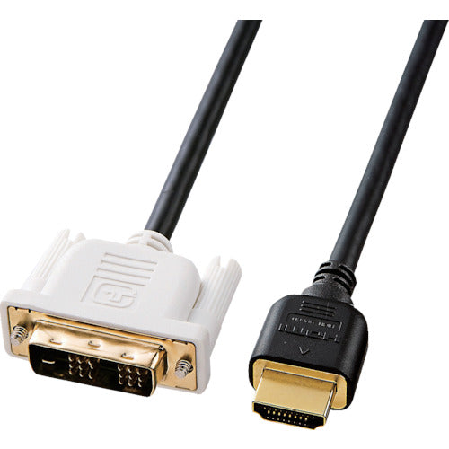 SANWA HDMI 변환 케이블 블랙 케이블 길이 1m KM-HD21-10K 1개