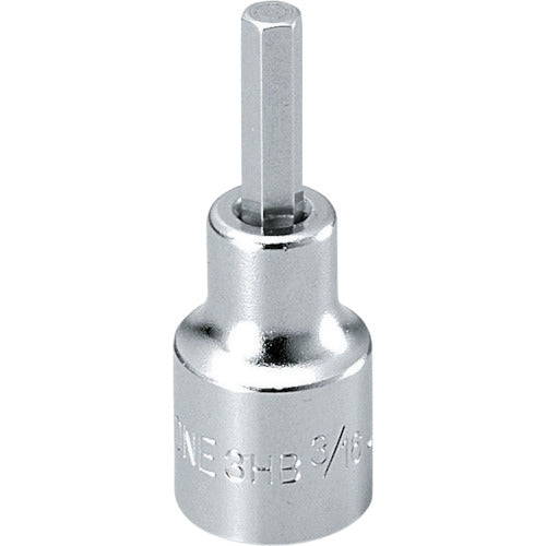 TONE Hexagon socket, 9.5mm drive, 1/8 inch, 3HB-04HP, 1 pc