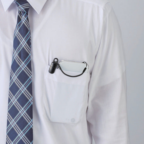 ELECOM Smartphone Clip Strap 30cm Black P-STCP30BK 1 piece