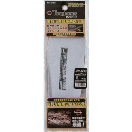 おたふく JW690 タフネス踏み抜きインソール ・足M JW690-M 1 足
