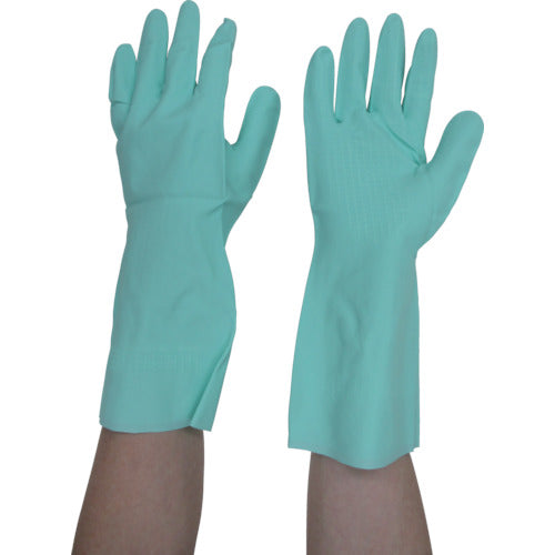 트와론 니트릴 고무 장갑 니트릴 고무 장갑 안쪽 손 그린 L 242-L 1 쌍