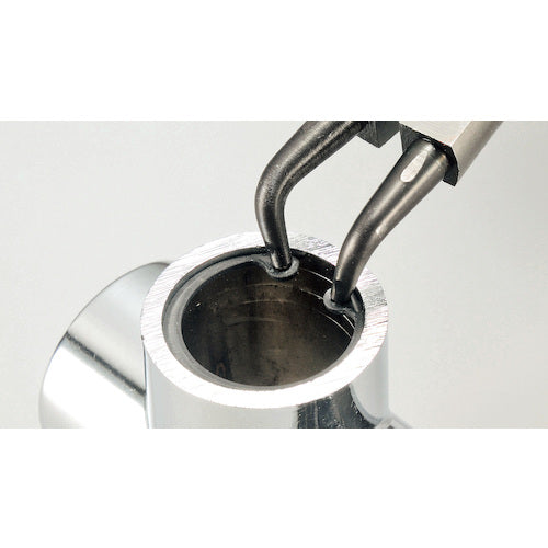 TTC KingTTC 스냅 링 플라이어 홀용 곡 스프링 부착 SIB-300P 1 丁