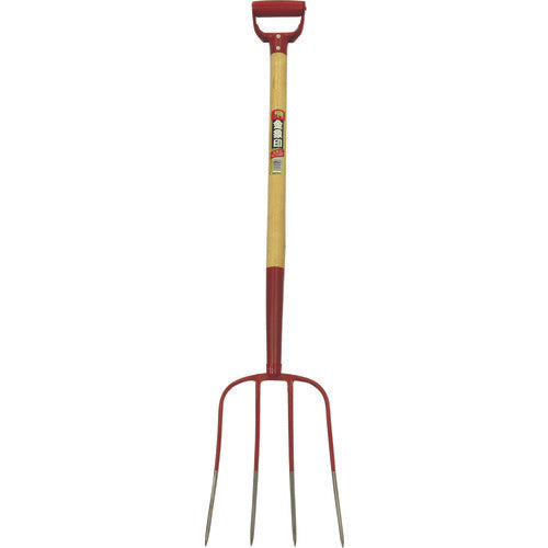 Kinzo Wooden Handle Hawk with 4 Prongs 030032 1 Piece