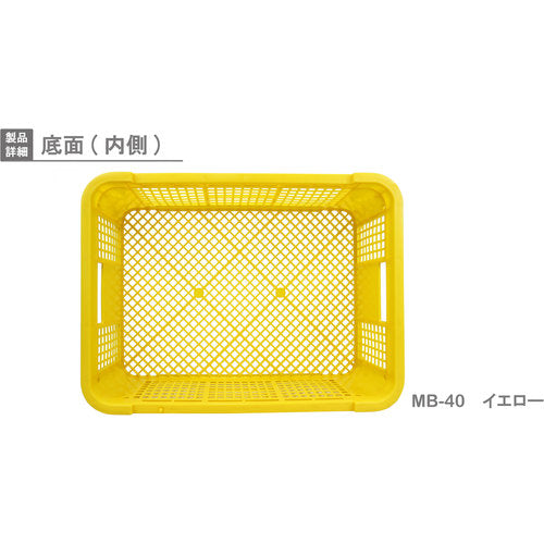 リス MB型リステナー 233611 MB−40メッシュ 黄 MB-40 1 個