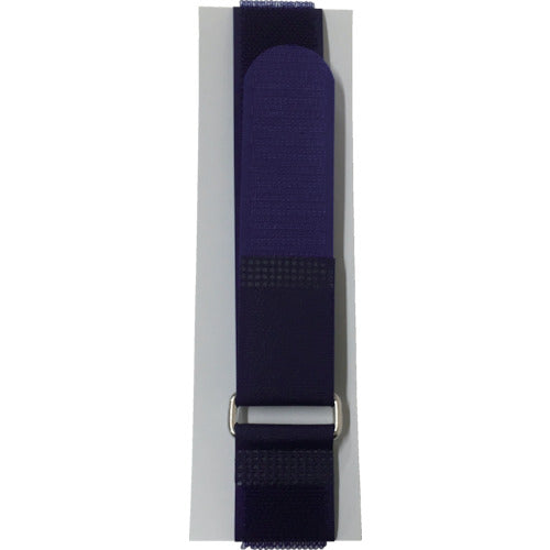 ユタカメイク マジックテープ 万能バンドゴム無し 25mm×40cm 環付 コンイロ G104 1 個