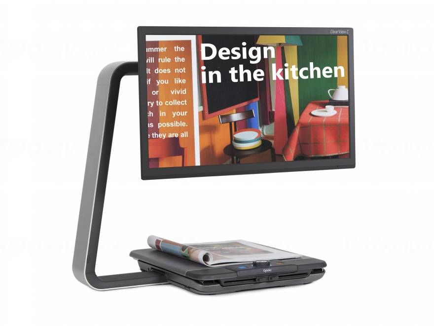 System Gear Vision magnifying reading device Clear View C HD22 22 inch