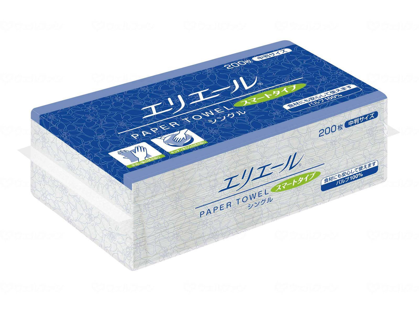 Daio Paper Elliaire Paper Towel Smart Type Single Medium Case Medium