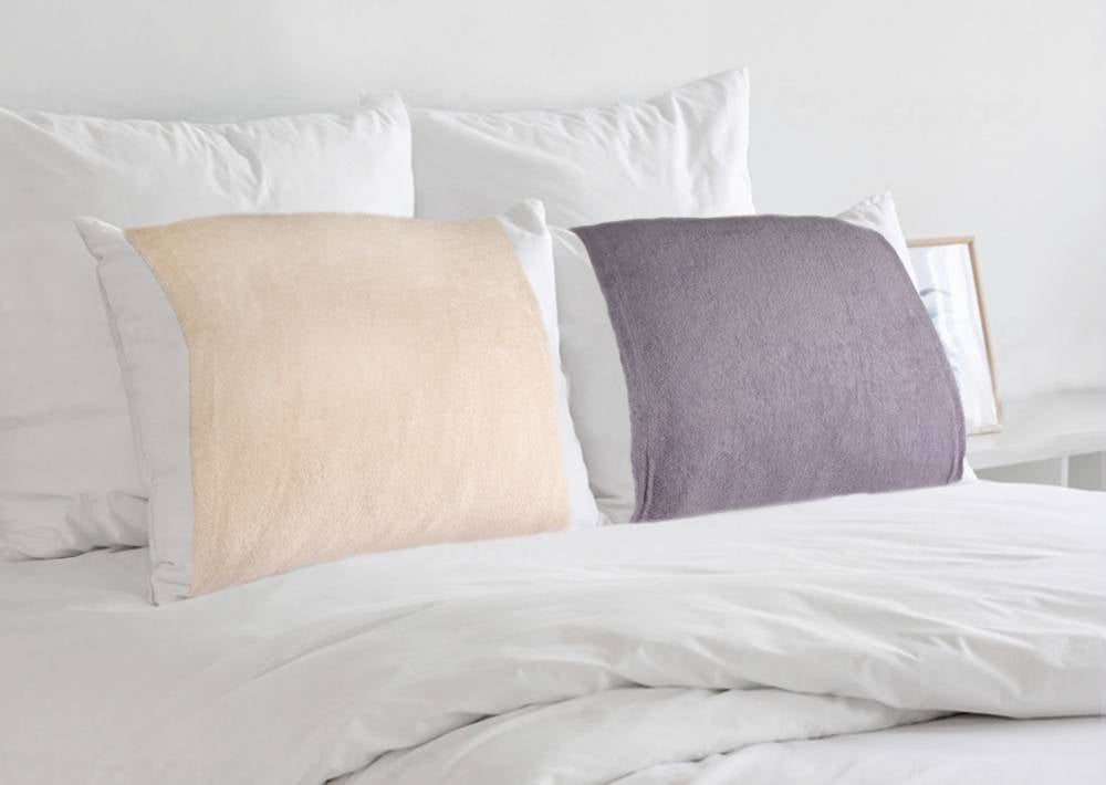 Mu-O-Gen Industrial Odorless Mu-O-Gen Smooth Pillow Cover, Beige