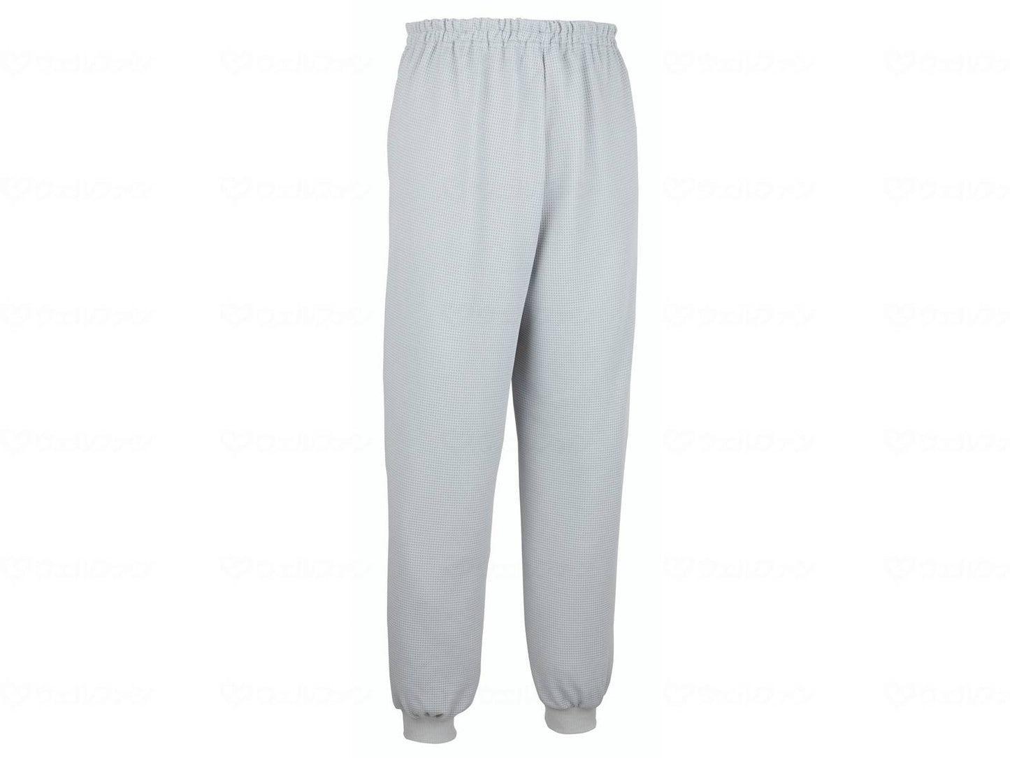 大阪エンゼルスクエアニット裾リブ付きズボン グレー LL