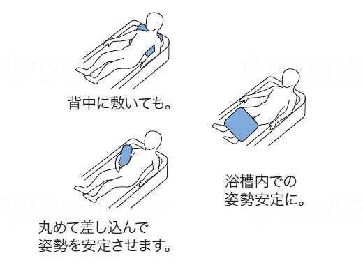 오사카 엔젤 목욕 서포트 쿠션 Ⅱ (마트 타입)