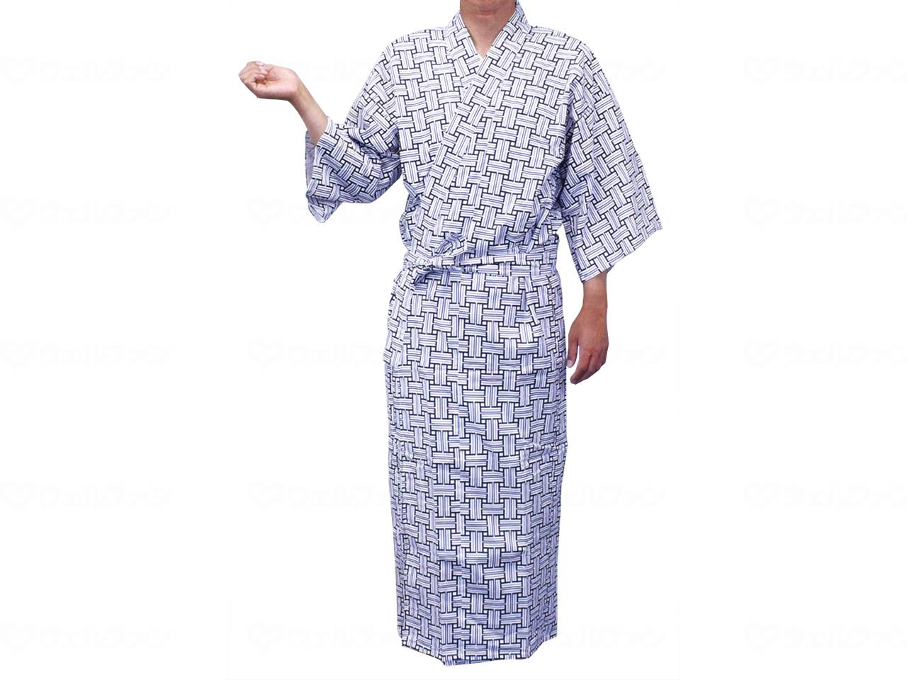 IWATSUKI IWATSUKI Gauze Nightgown for Men, Size S