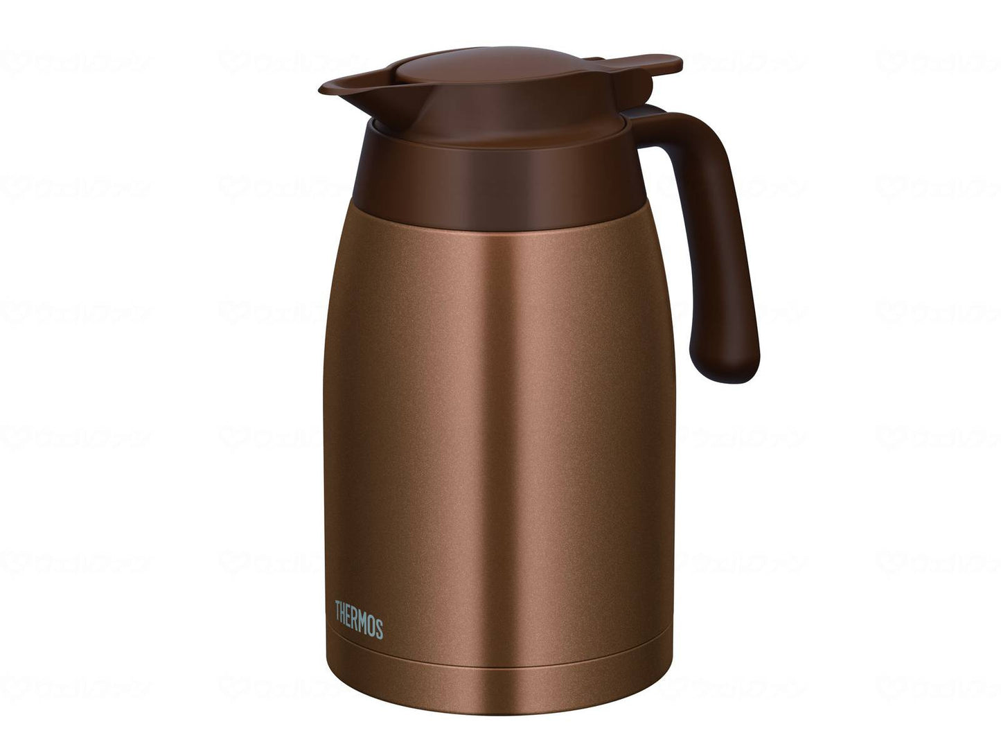 Thermos Stainless Steel Pot Brown Gold 1.5L