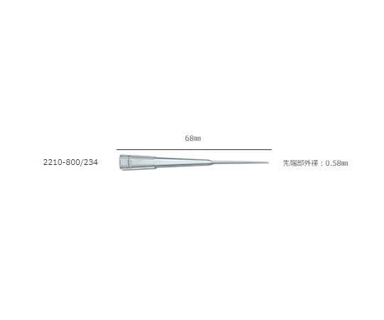 Gel loading tip 2210-234 2210-234 1 set