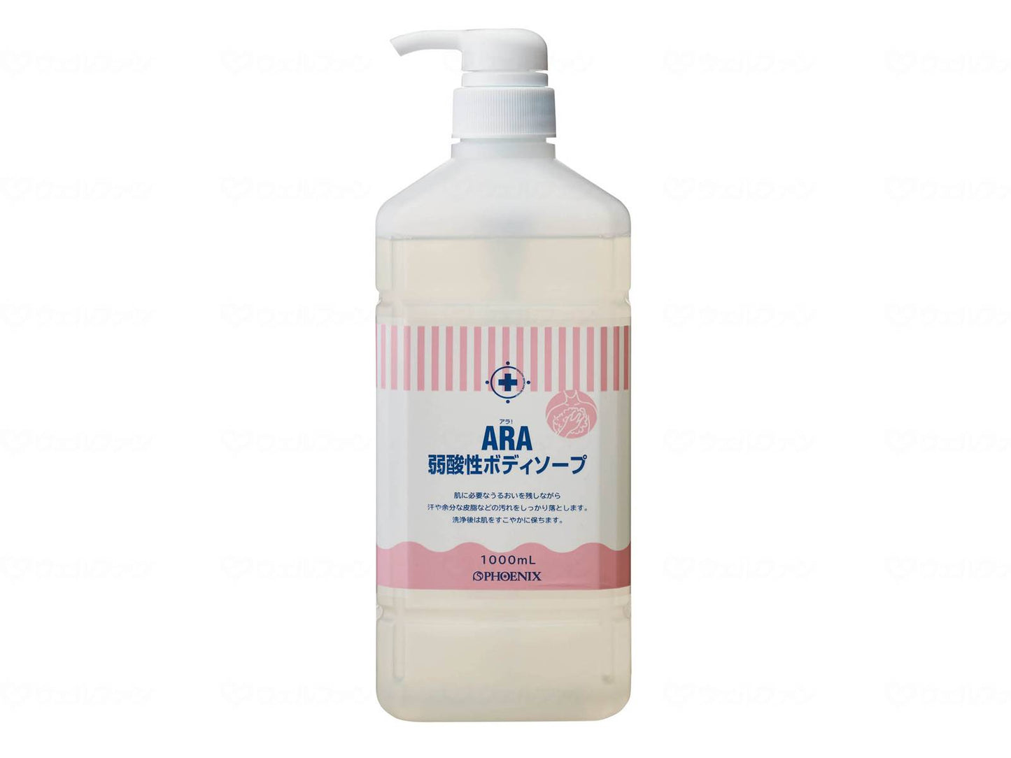 Phoenix Ara Weak Acid Body Soap Bottle Type Case 1000ml