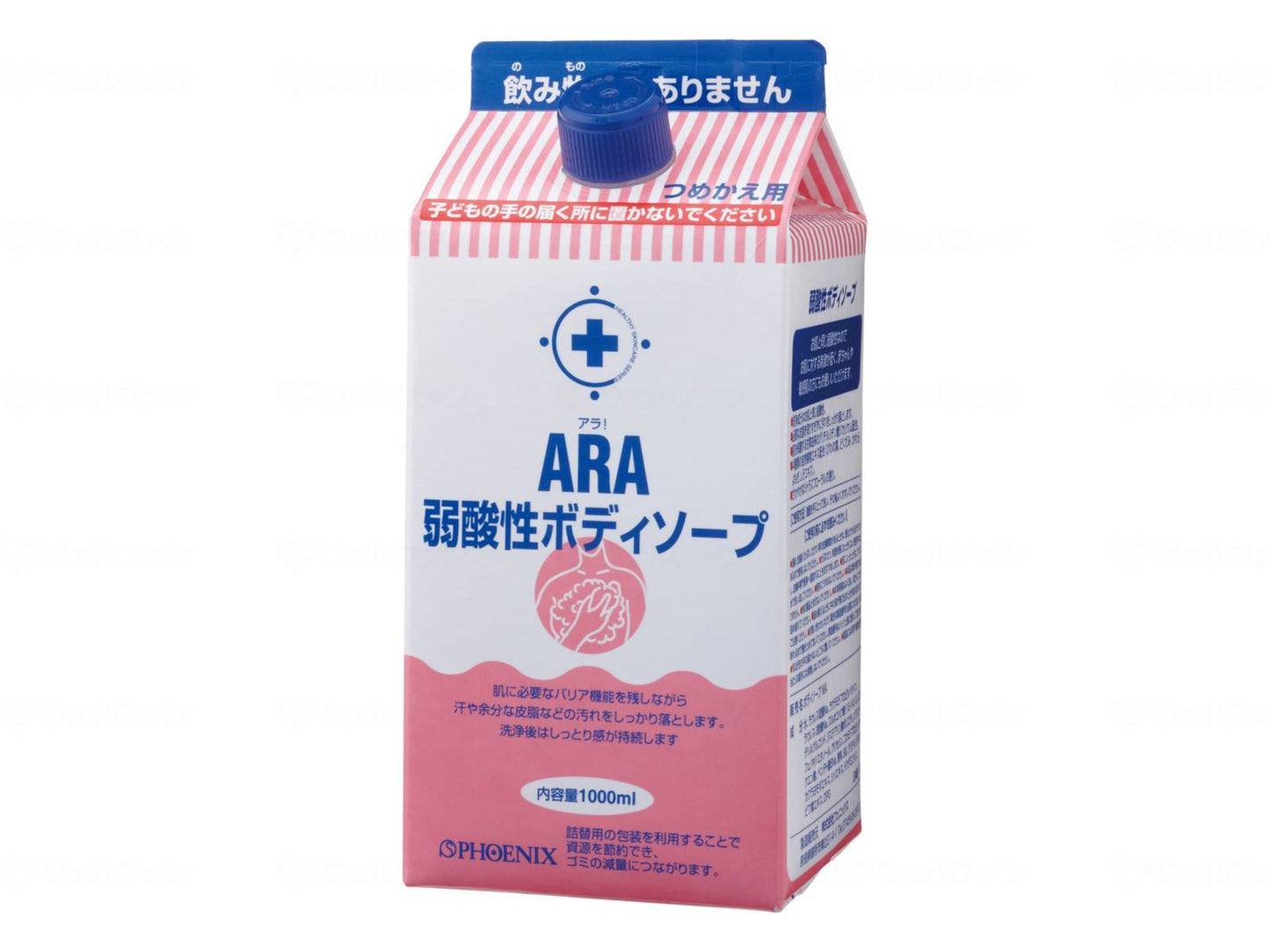 피닉스 알라 약산성 보디 소프 1L 리필용 케이스