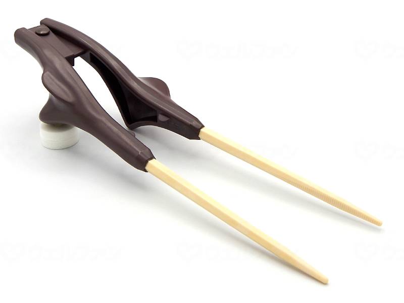 Wind Chopsticks Elephant Clear Brown Left Handed