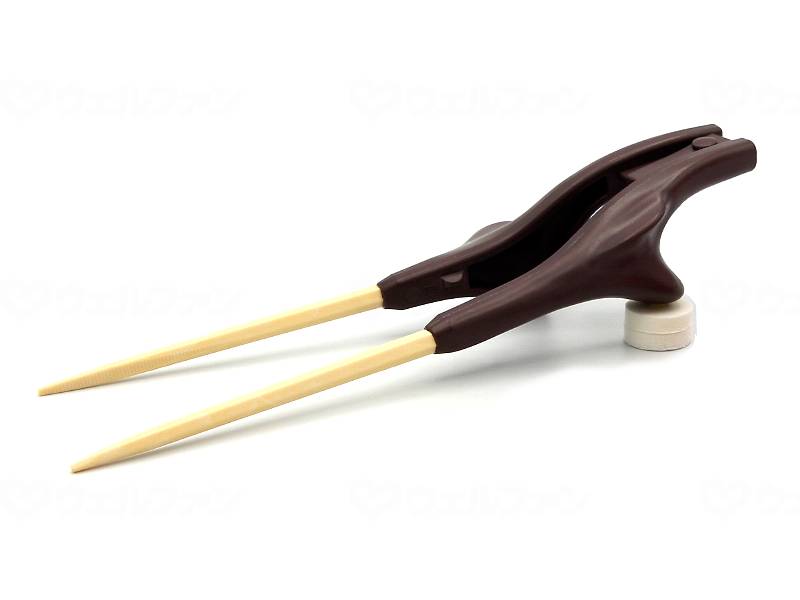 ウインド箸ぞうくんクリア 茶 右手用