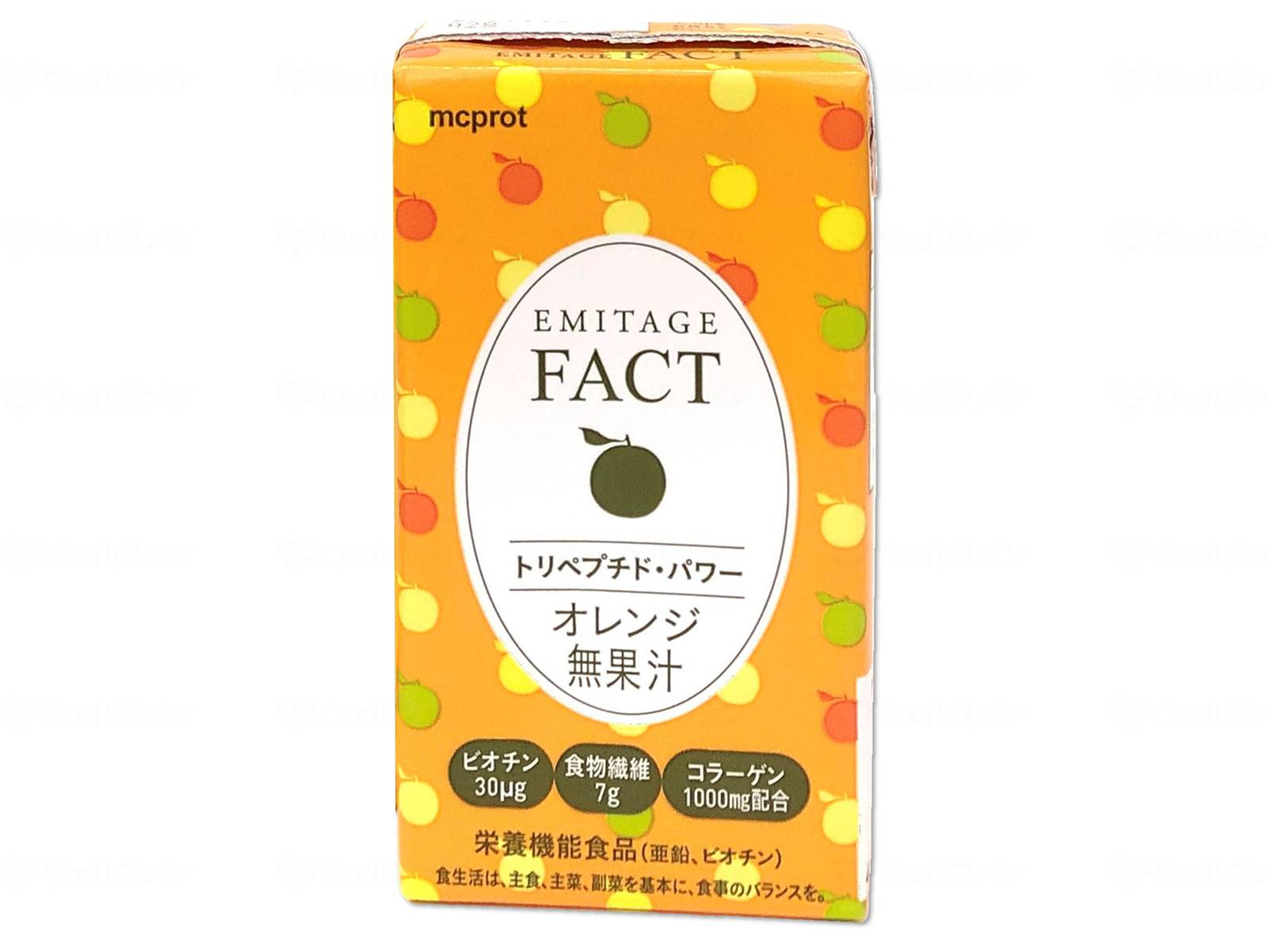 MG Prot Biotechnology EMITAGE FACT Tripeptide Power pcs Orange Flavor