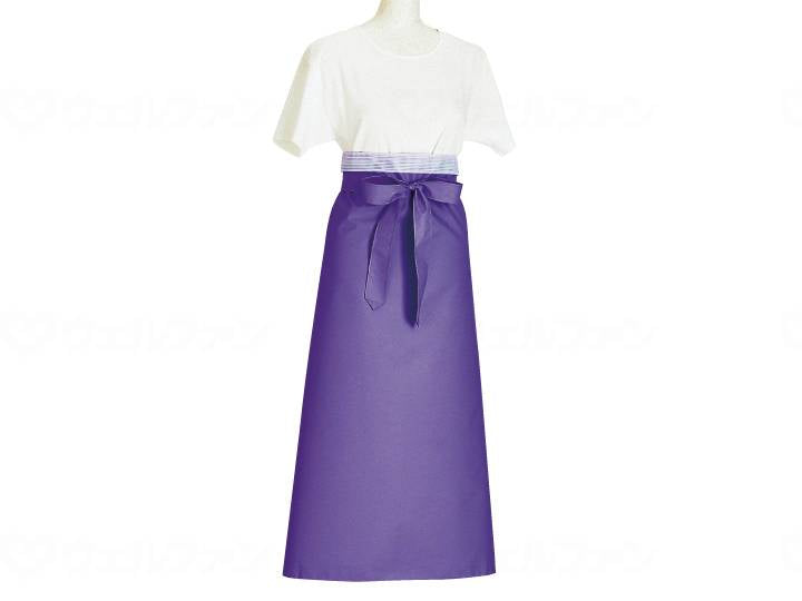 Pigeon Tahira Lightweight Care Apron Half Type (Length 90cm) Purple