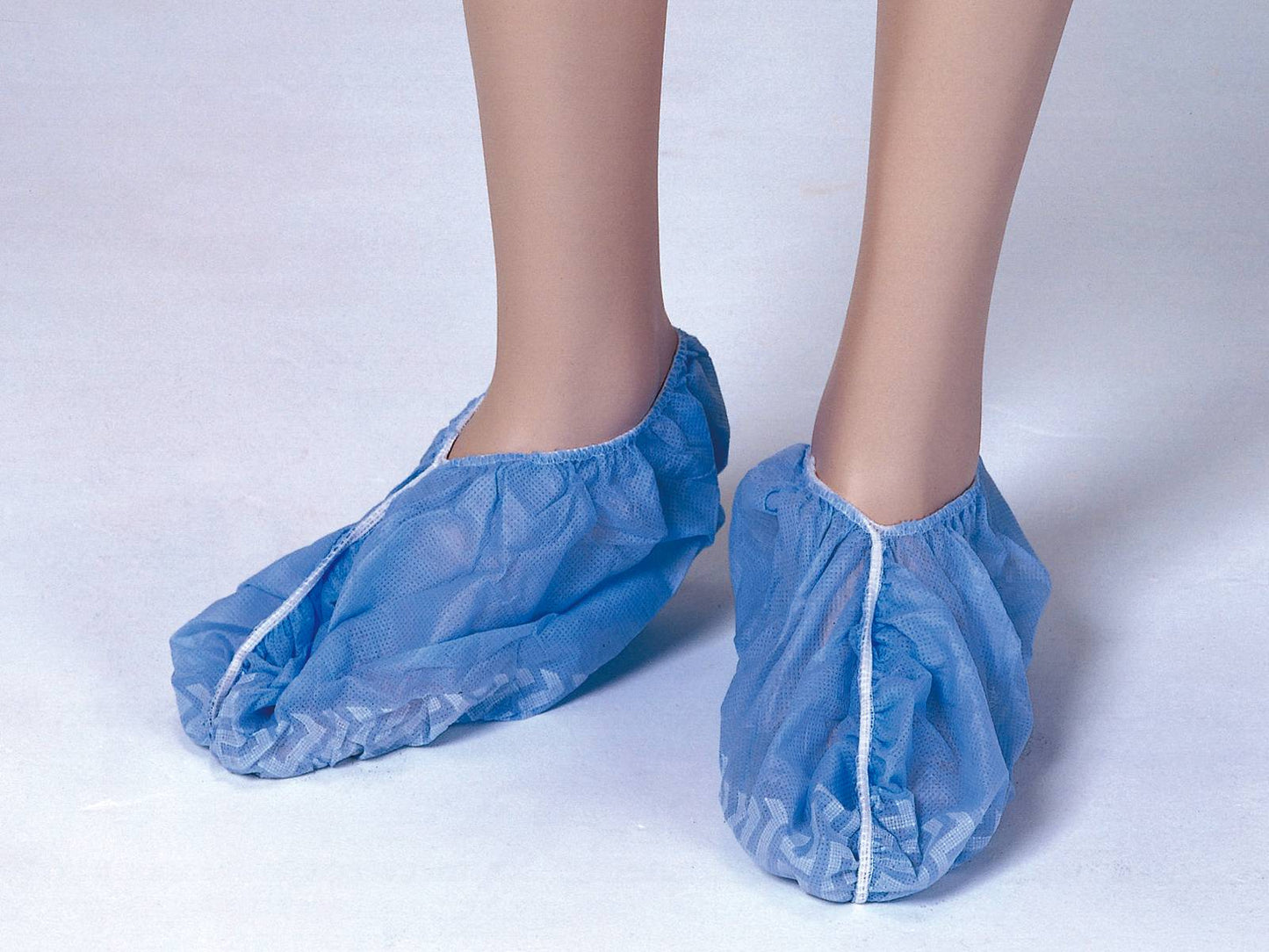 Taketora Surge Shoe Covers, 100 pieces, Blue, Box