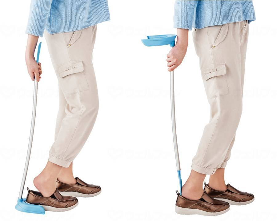 Taketora Famica Shoe Helper Silver Blue