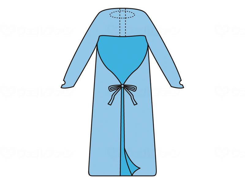 Taketora Taketora Vinyl Apron E 10 pieces Blue Case