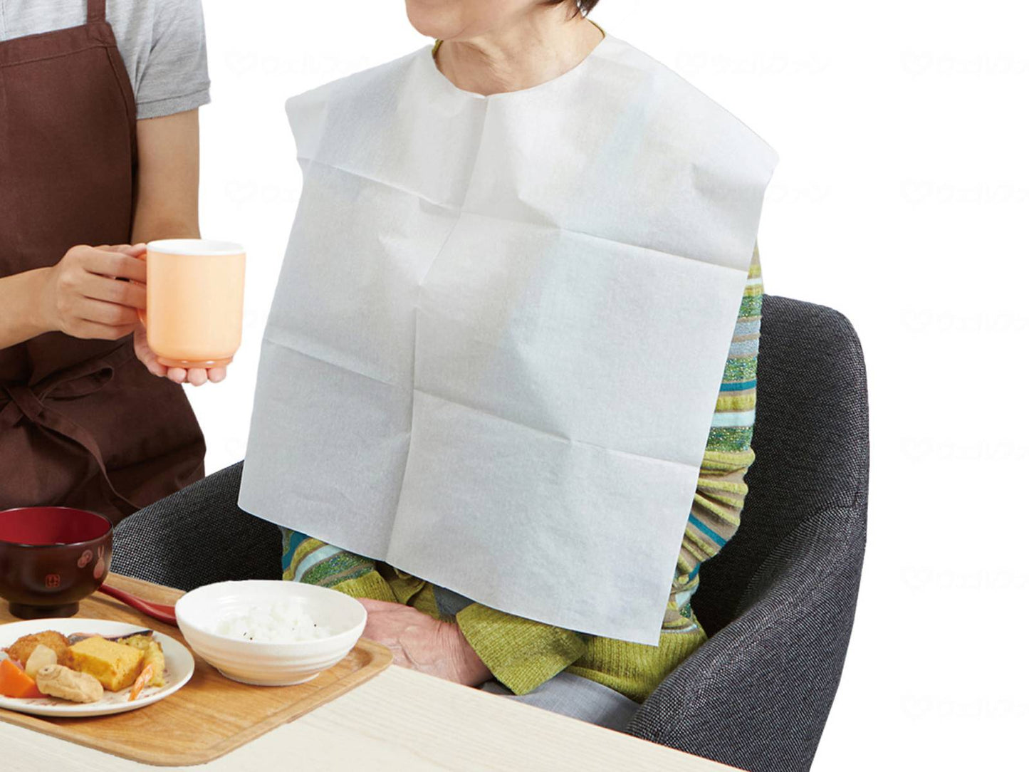 Taketora Soft Paper Apron 10 pieces White Case