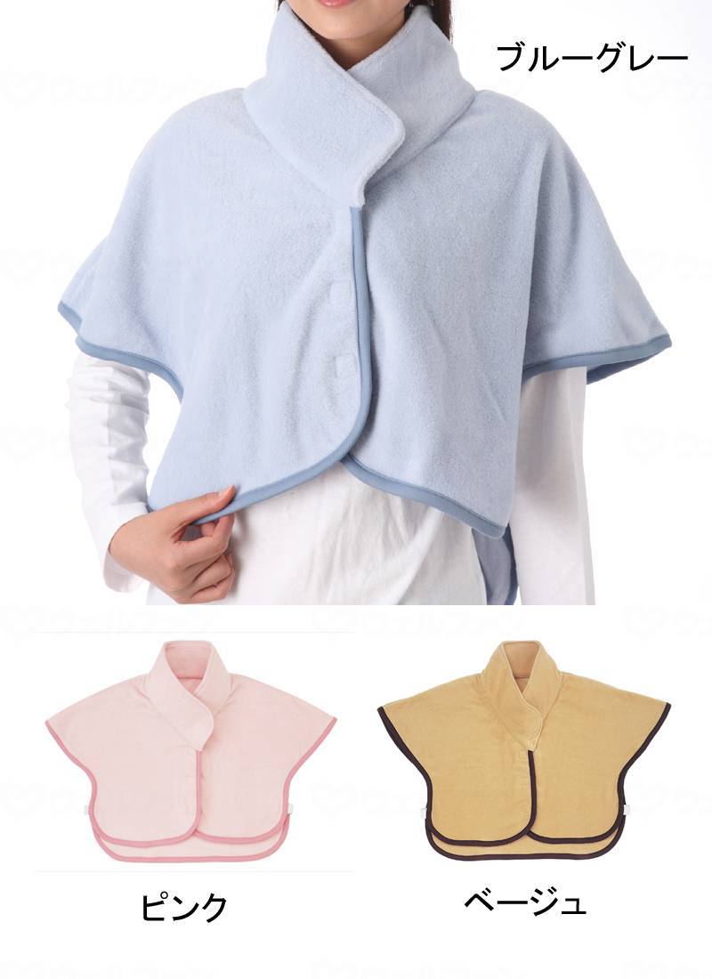 神戸生絲フリース肩掛け ピーチ フリー