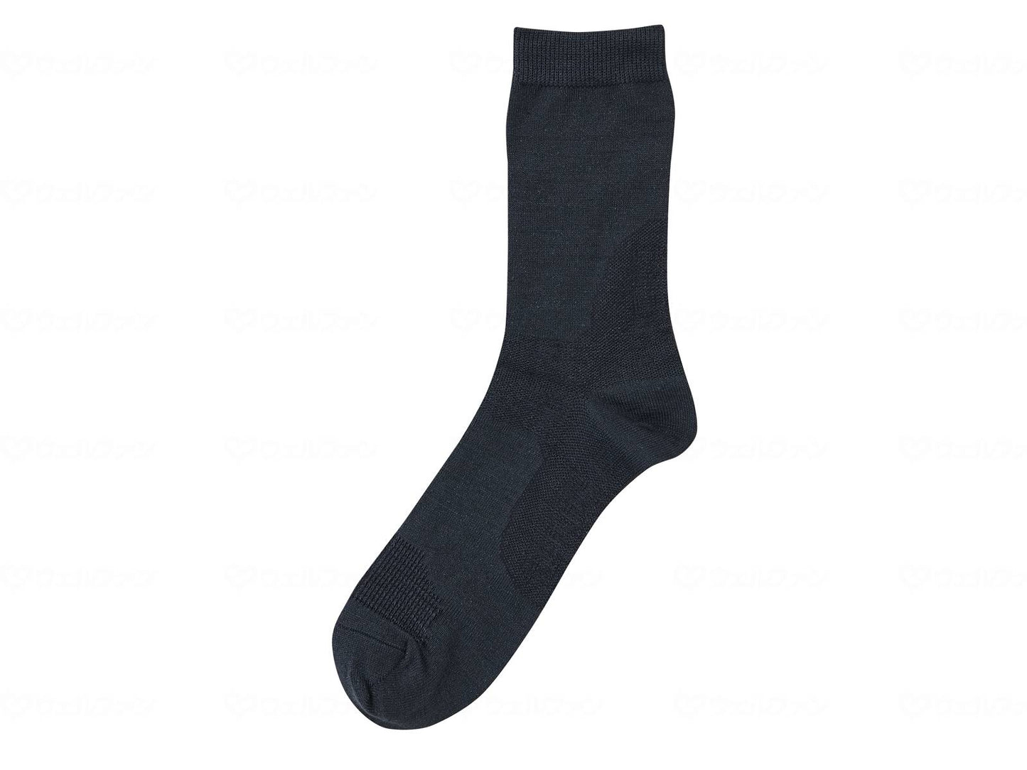 Kobe Seishi Men's Silk Arch Socks Charcoal 25-27cm