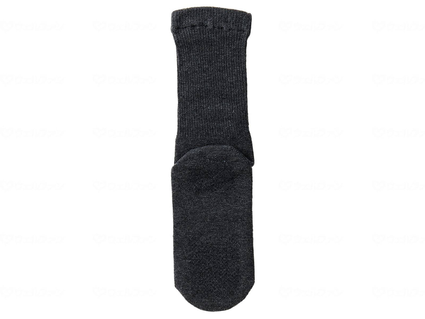 Kobe Seishi Men's Premium Non-Constricting Cotton Blend Socks (with Anti-Slip) Charcoal 24-28