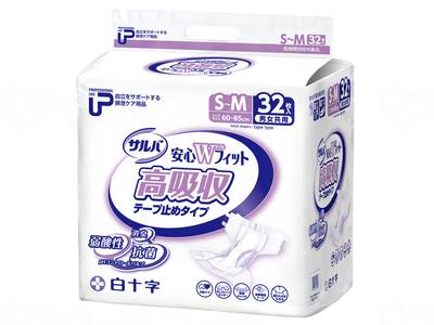 Hakujuji PU Salva Anshin W Fit Highly Absorbent Tape Case S-M32 Sheets