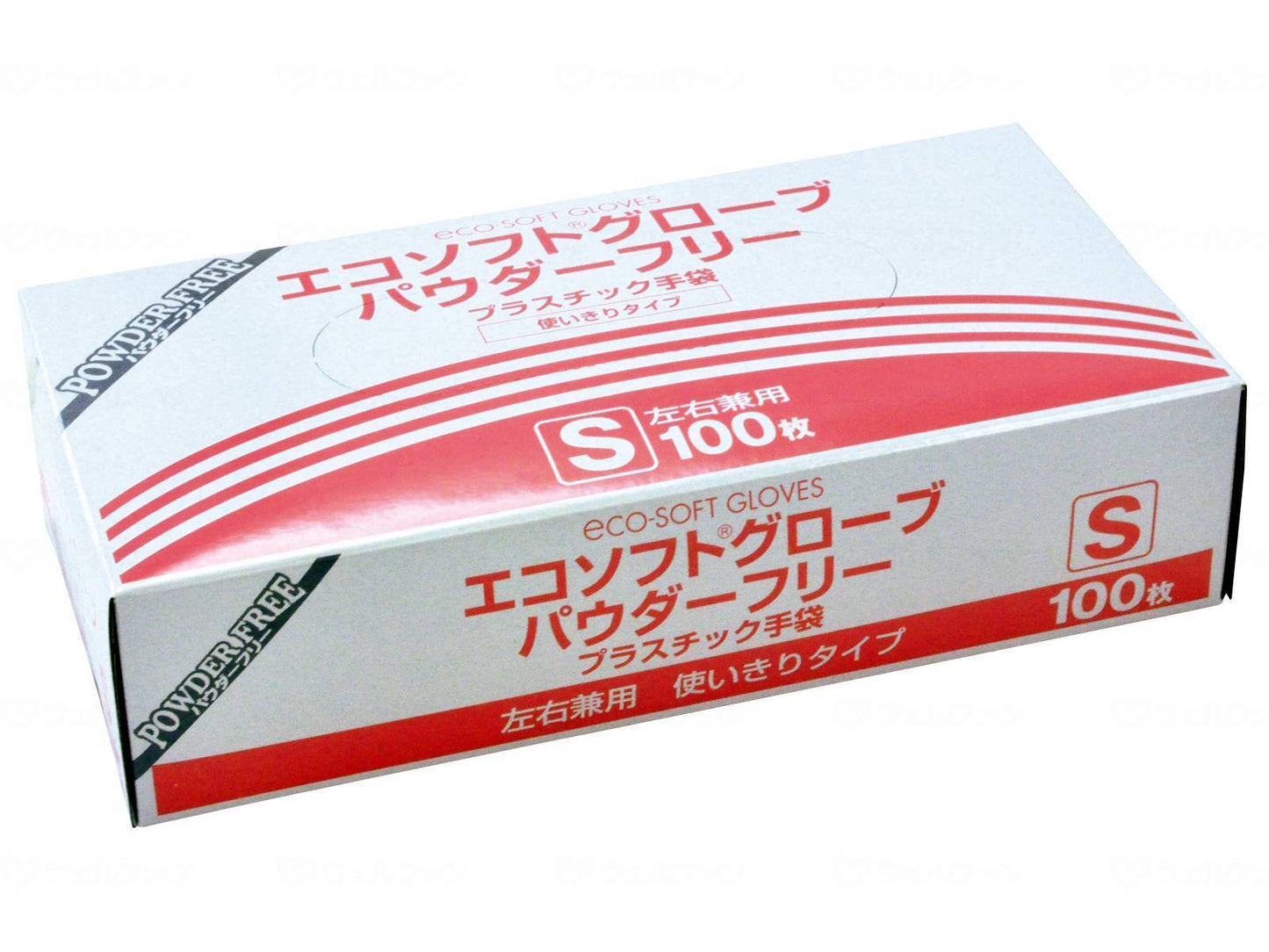 Okamoto Eco Soft Glove Powder Free 100 pieces Box S