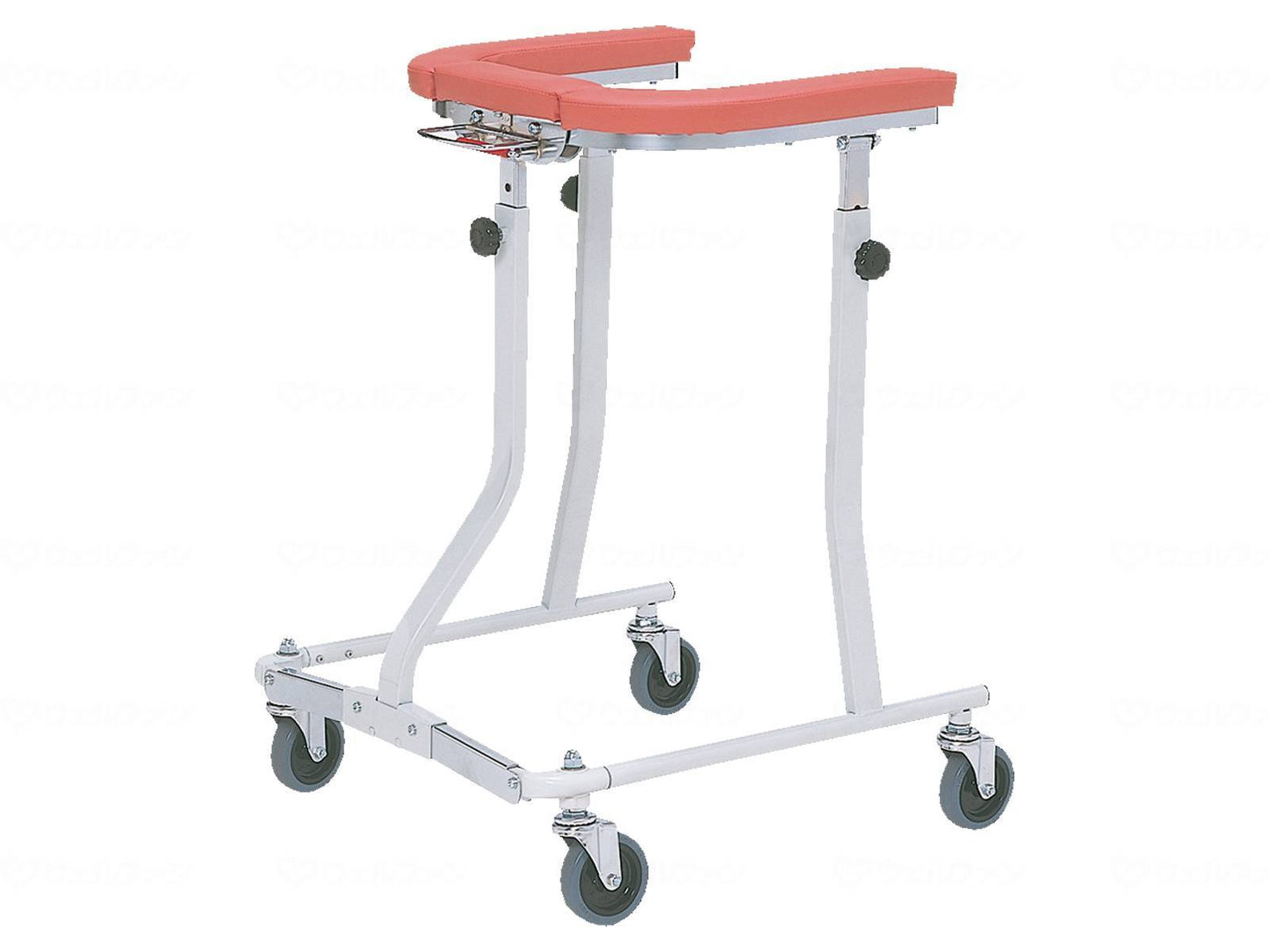 Nissin Medical Equipment Folding Walker with 4 Wheels