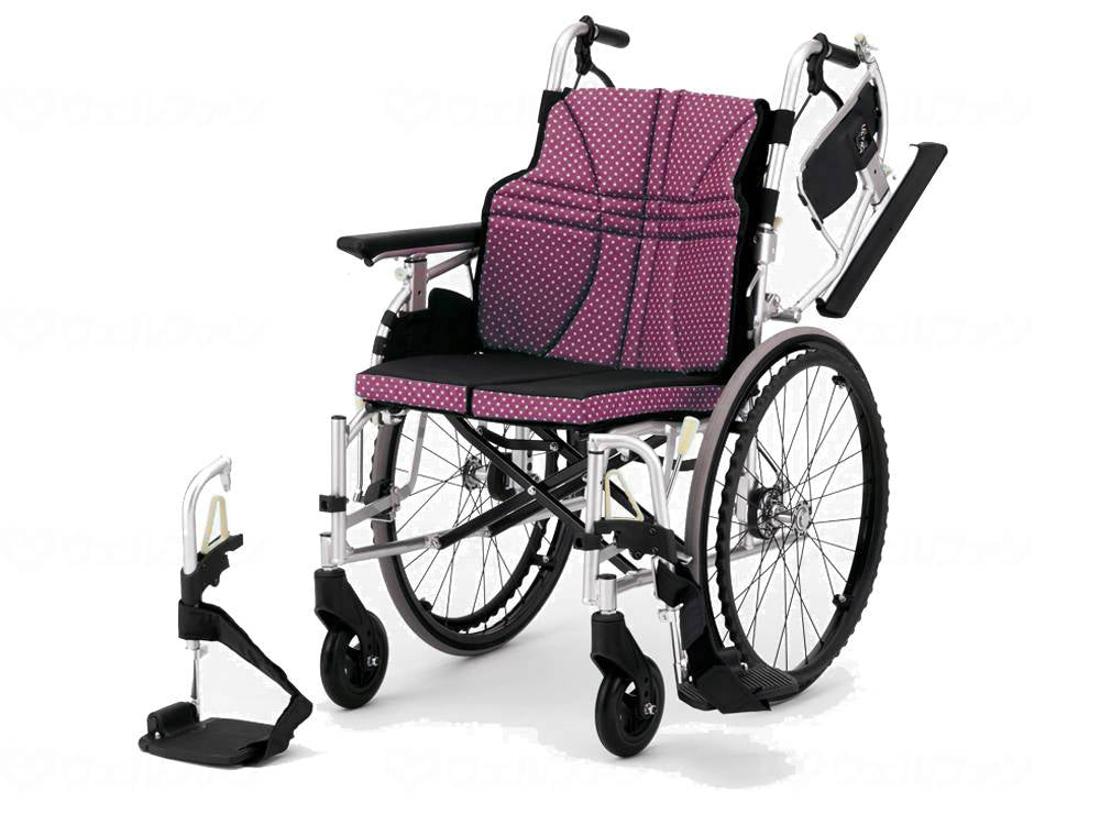 Nissin Medical Ultra Series Multi-function Self-propelled NA-U2W・BG Wine 45