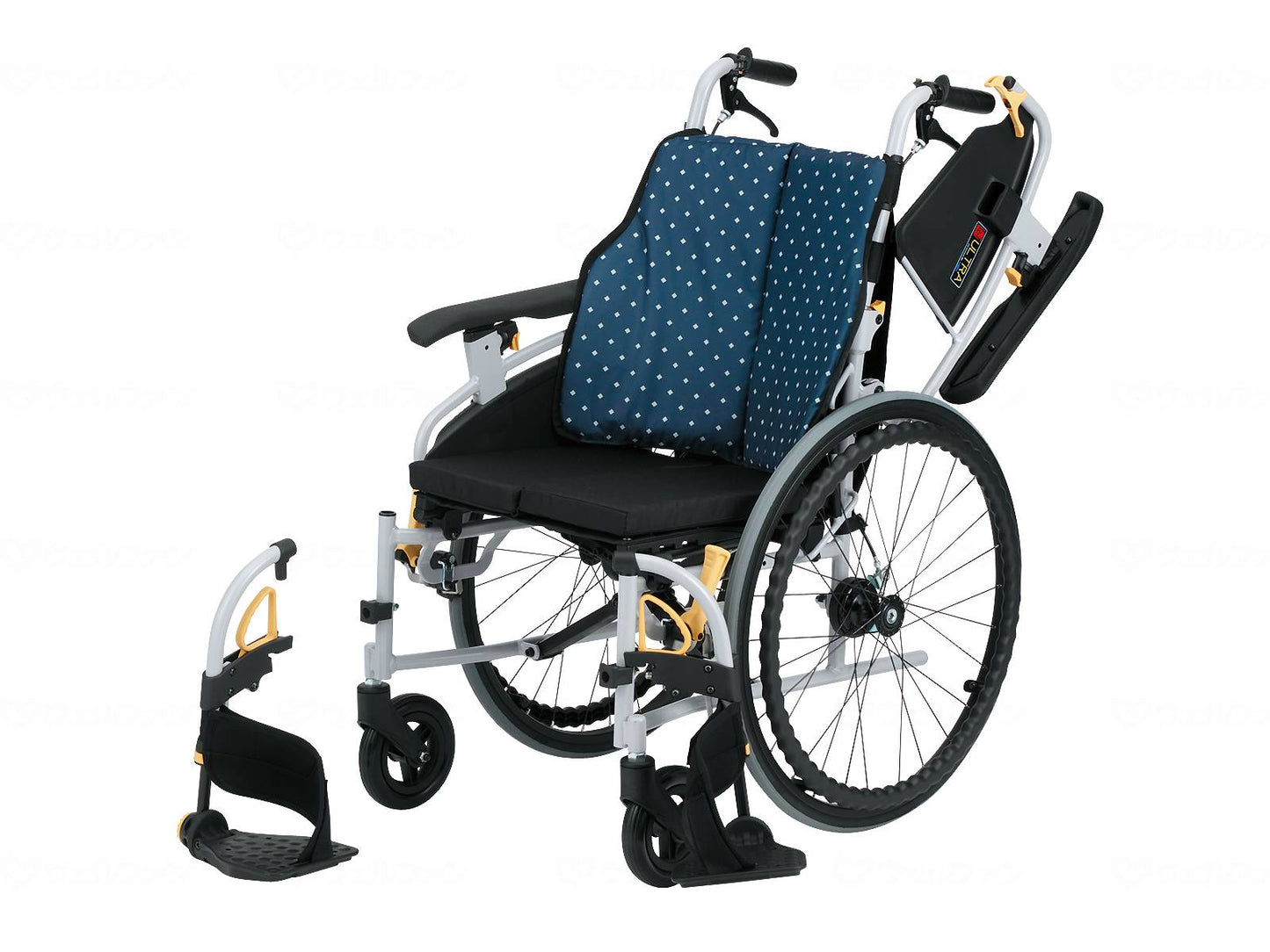 Nissin Medical Shin Ultra Series Multi-function Self-propelled NA-SU2W Tetsukon (Iron Navy) 43