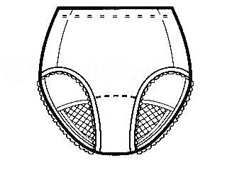 Gunze Gunze Incontinence Shorts (waist pull) White M