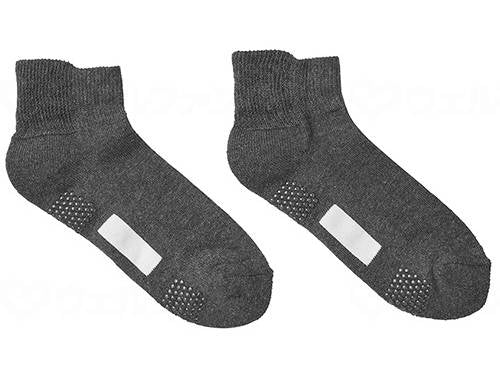 Gunze Men's Socks (Short Length) Moccha Call
