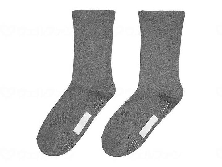 Gunze Men's Socks (Clothes Length) Moccha Call