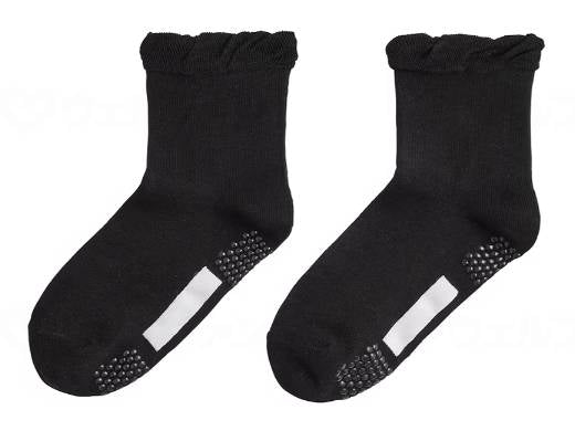 Gunze Women's Socks (Crew Length) Black