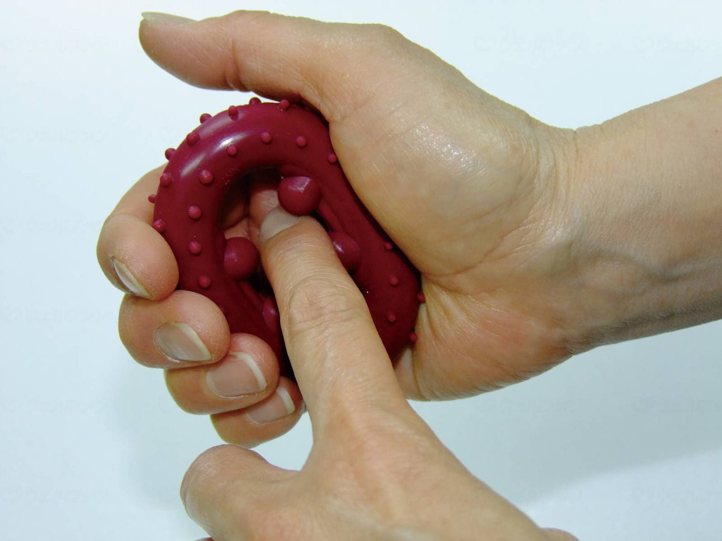 コーキマテリアルラブラックス 爪もみグリップ ワインレッド