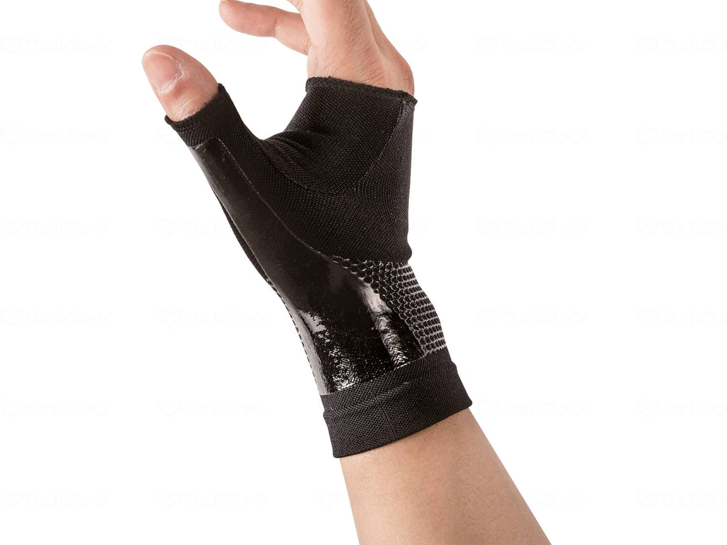 TOSCOM Silicone Supporter HOLZAC Wrist Black M