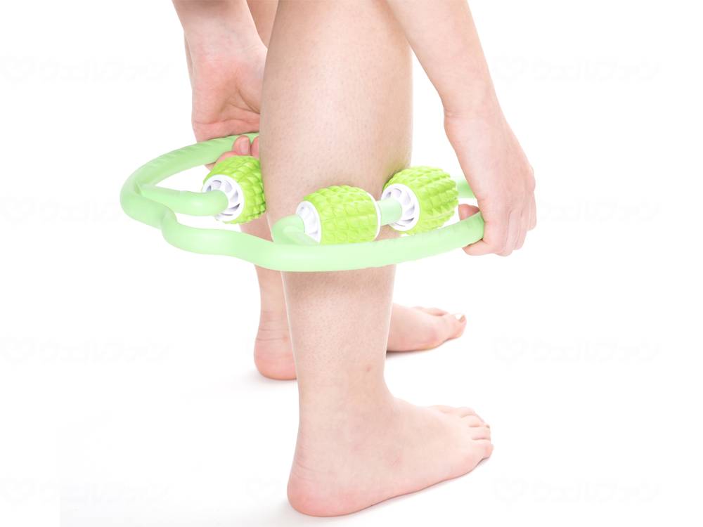 朝日ゴルフボディトレ カーフローラー グリーン